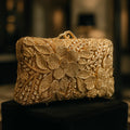 Golden Vined Couture Clutch