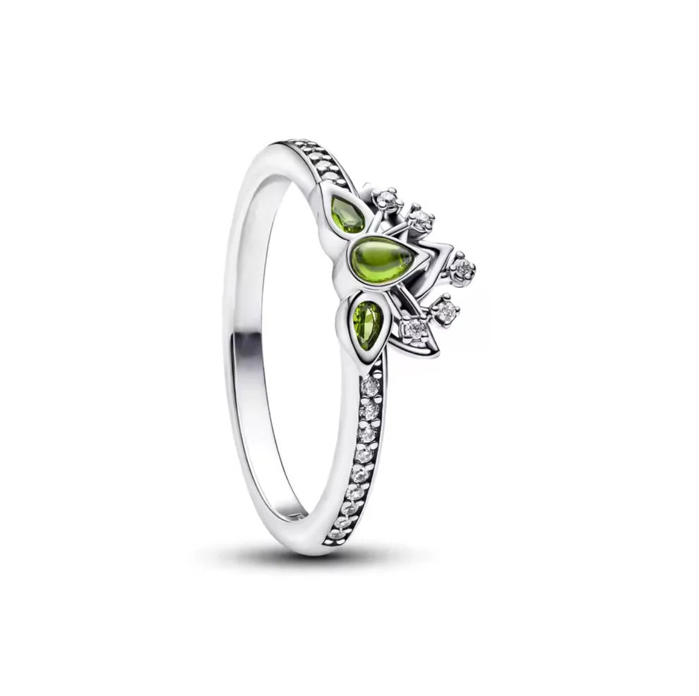 Emerald Frog Ring