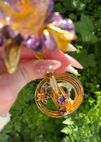 Twisted Vines Champagne Glass