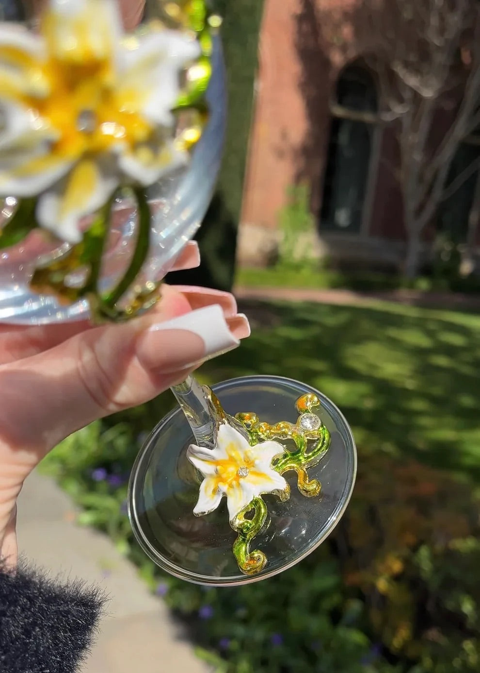 Emerald Court Champagne Glass