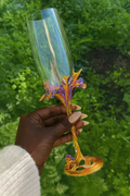 Twisted Vines Champagne Glass