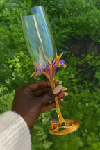 Twisted Vines Champagne Glass