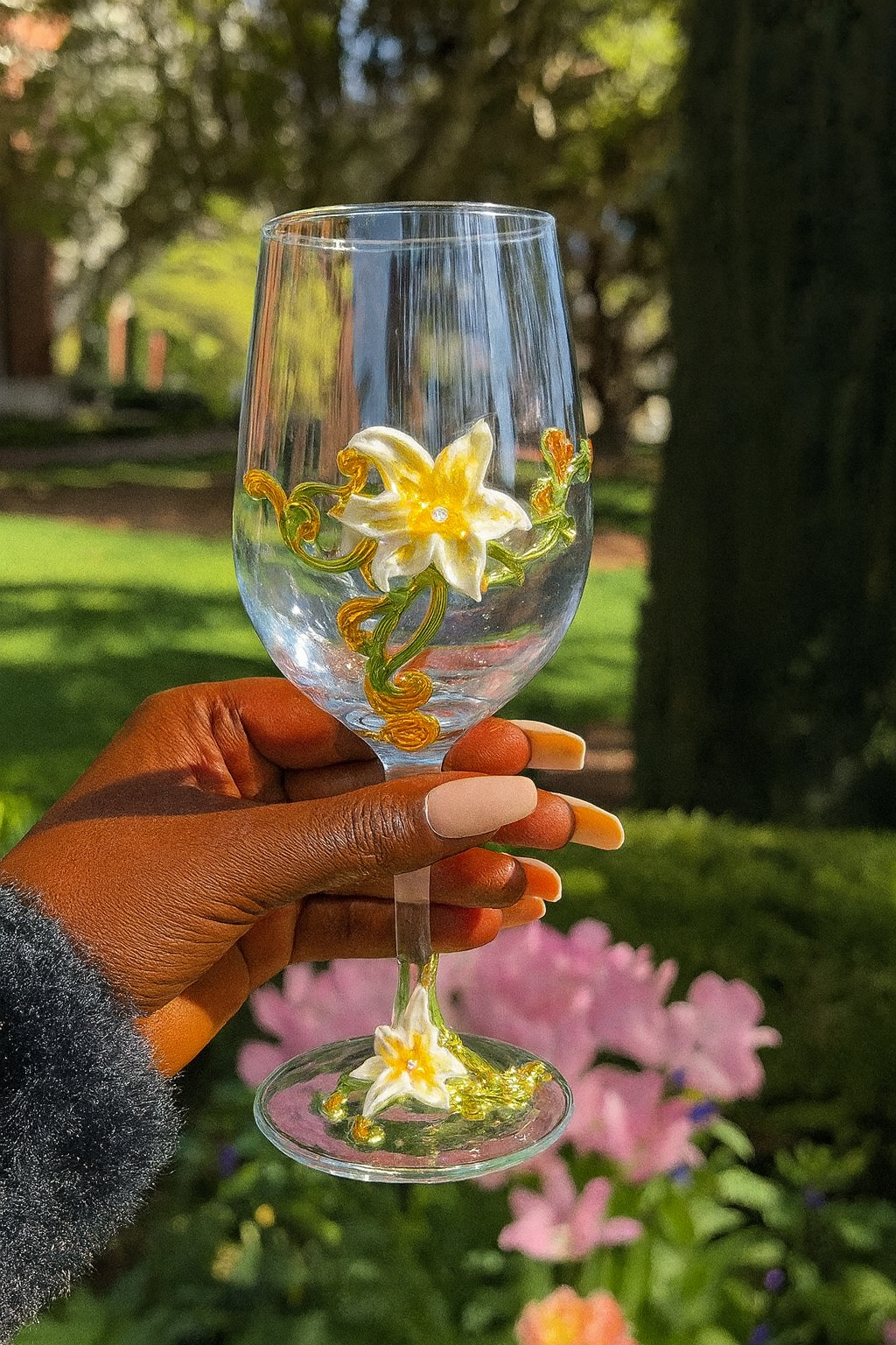 Emerald Court Champagne Glass